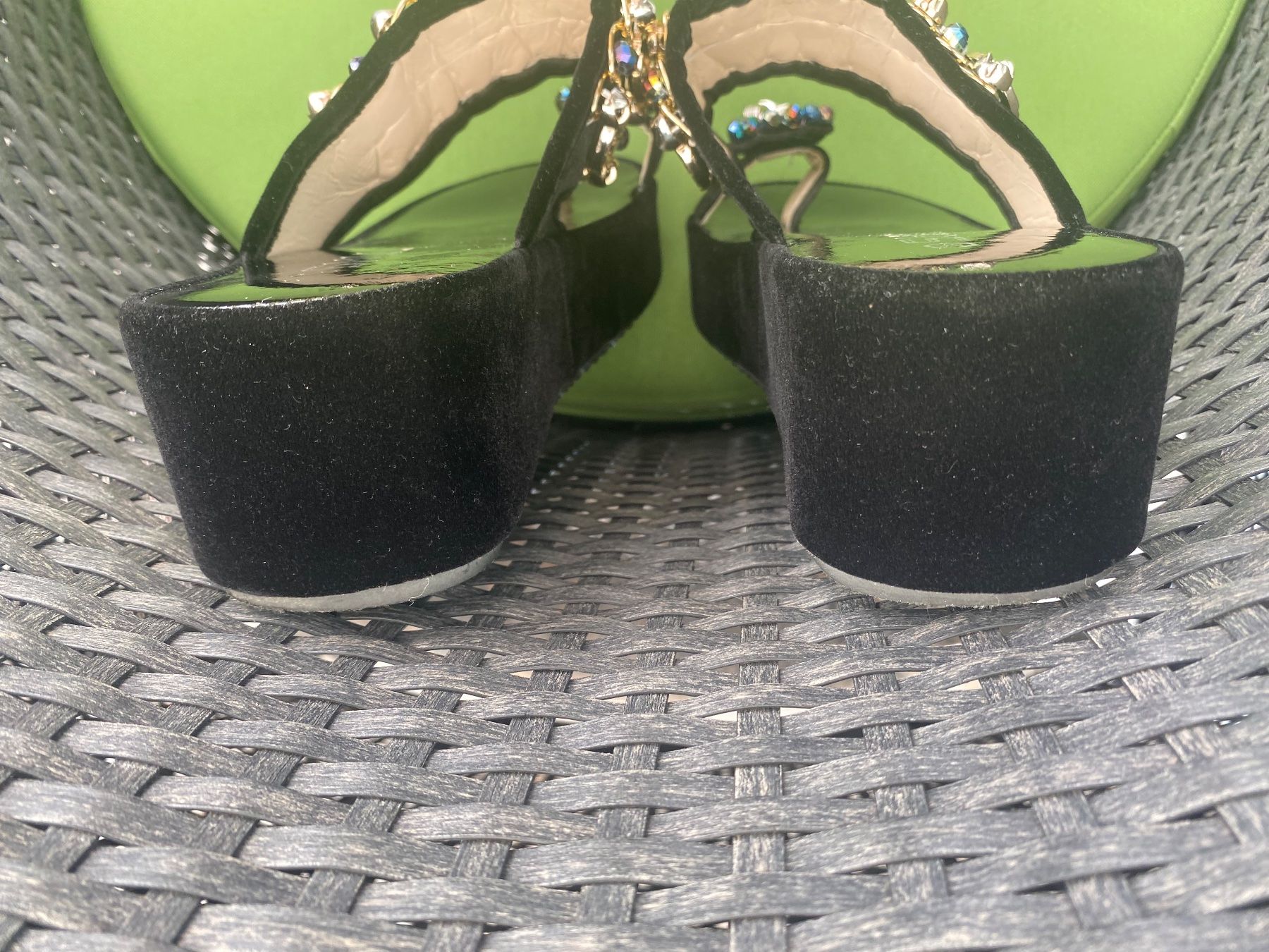 Scarpe da donna: SUMMERTIME - stylische/edle Flip-Flops mit Décor, nero, 39 – Nuovo (secondo la descrizione) da Winkel venduto da ferrari2022 6