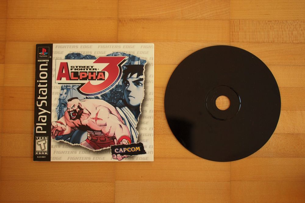 Street Fighter Alpha 3 Fighters Edge Edition PSX Ps1 (NTSC) (Gebraucht ...