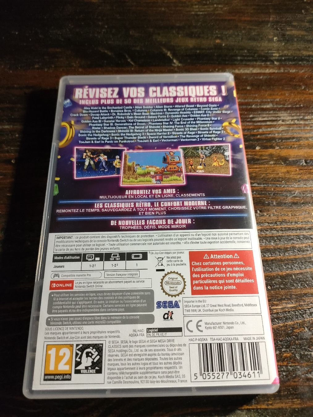 Sega Giochi: Sega Megadrive Classics sur Switch – Usato da La Chaux-de-Fonds venduto da nwa_w9zt 1