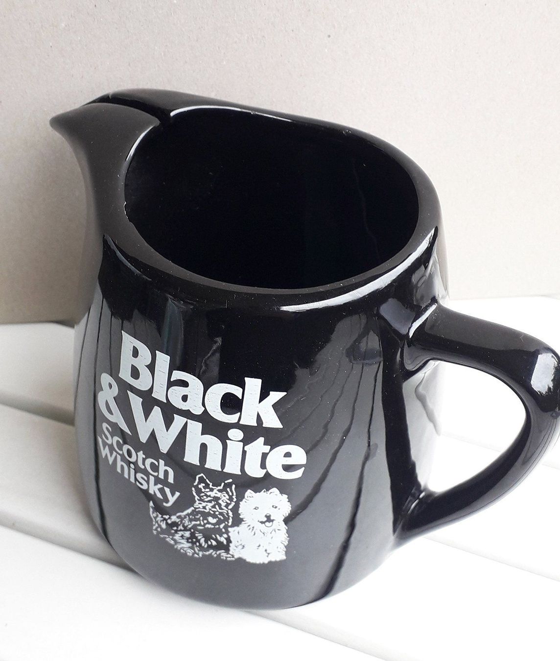 Karaffen: Vintage "Black & White" Whiskykrug - # 3 – Neu (gemäss Beschreibung) aus Lugano von Maurizio_Collector 4