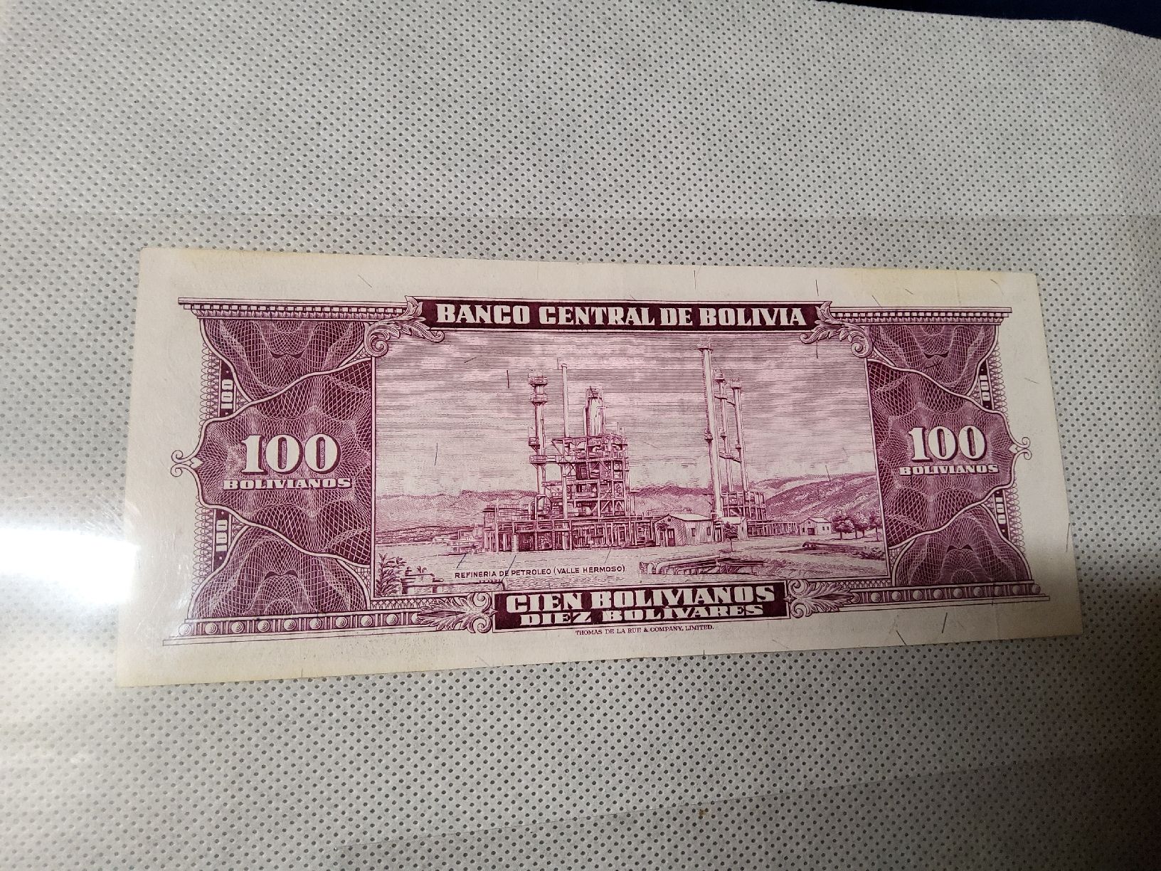 Banconote: Banknote Bolívia 1945 NEU – Nuovo e nell'imballaggio originale da Herisau venduto da Nluanalucas 1