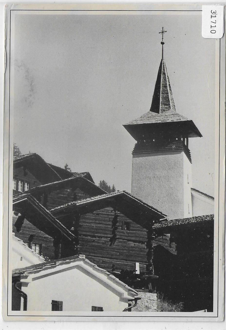 Cartes postales: Grimentz - Kirche – D'occasion à Ettingen par Kartenplanet
