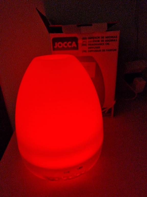 Diffusori di oli essenziali: Diffusore profumato con 7 colori led  – Usato da Agno venduto da Scambio-Vendo-Agno 1