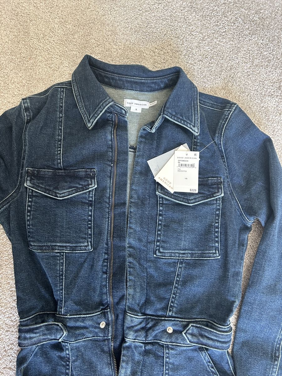 Vestiti: Jeans Kleid - Good American – Nuovo e nell'imballaggio originale da Pfeffingen venduto da Eva_GoVintage 1