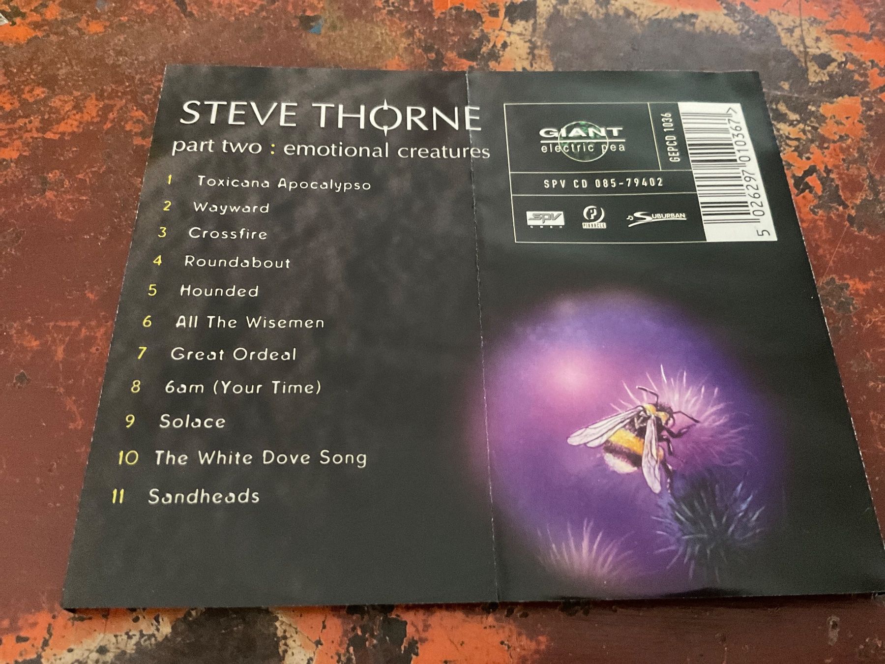 CDs: Steve Thorn Part two: Emotional creatures CD – Gebraucht aus Delémont von vinylfreak01 2