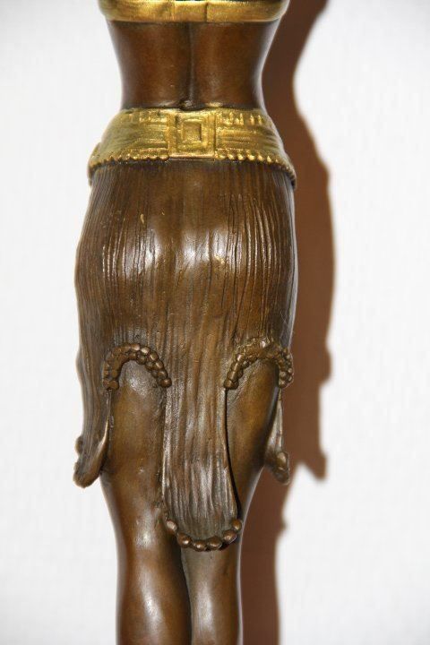 Sculture & Statue: Sculpture en bronze sur socle marbre . – Usato da Praz (Vully) venduto da pikuluka1 8