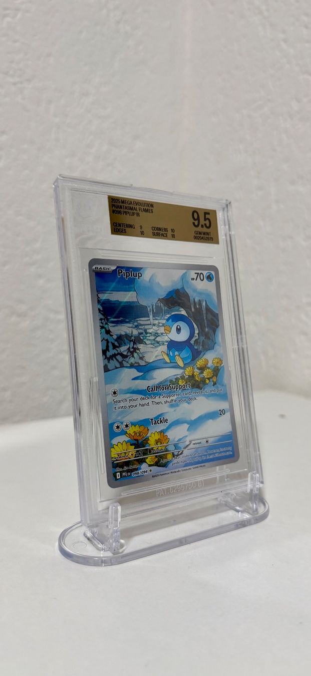 Cartoline: Piplup IR von Phantasmal Flames in BGS9.5 – Usato da Kleinlützel venduto da Slab_Village