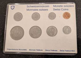 Münzsatz Schweiz 1976 stgl
