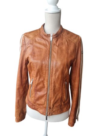 Neuwertige edle Lammnappaleder Jacke Gr.36