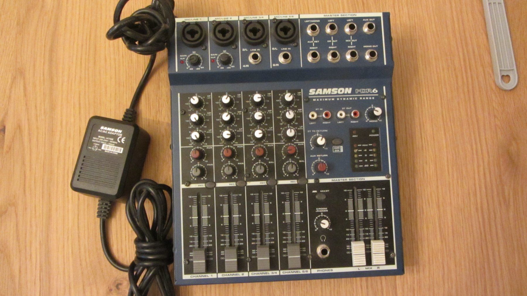 Console di mixaggio: Samson MDR6 Mischpult – Usato da Zürich venduto da bigboss