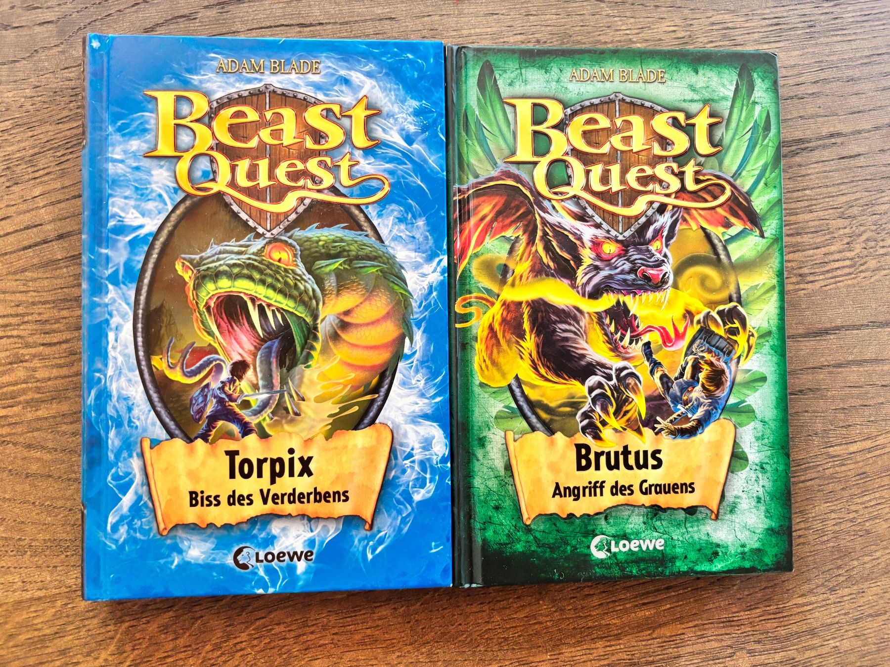 Bücher: Beast Quest Torpix Biss des Verderbens Brutus – Gebraucht aus Moosseedorf von Jjua