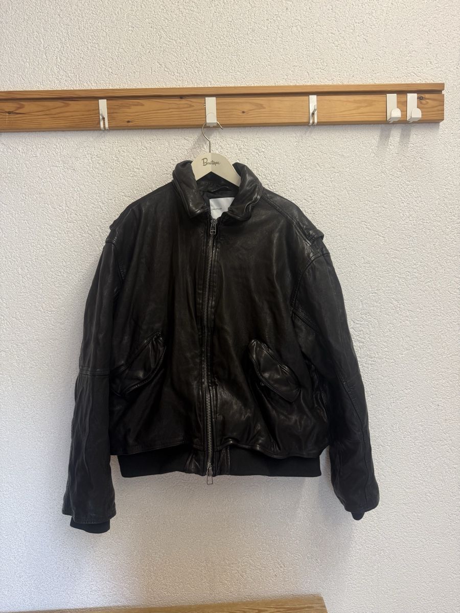H&M Giacche: H&M Atelier A/W 2025 Lederjacke – Nuovo (secondo la descrizione) da Biel/Bienne venduto da lichterhoh
