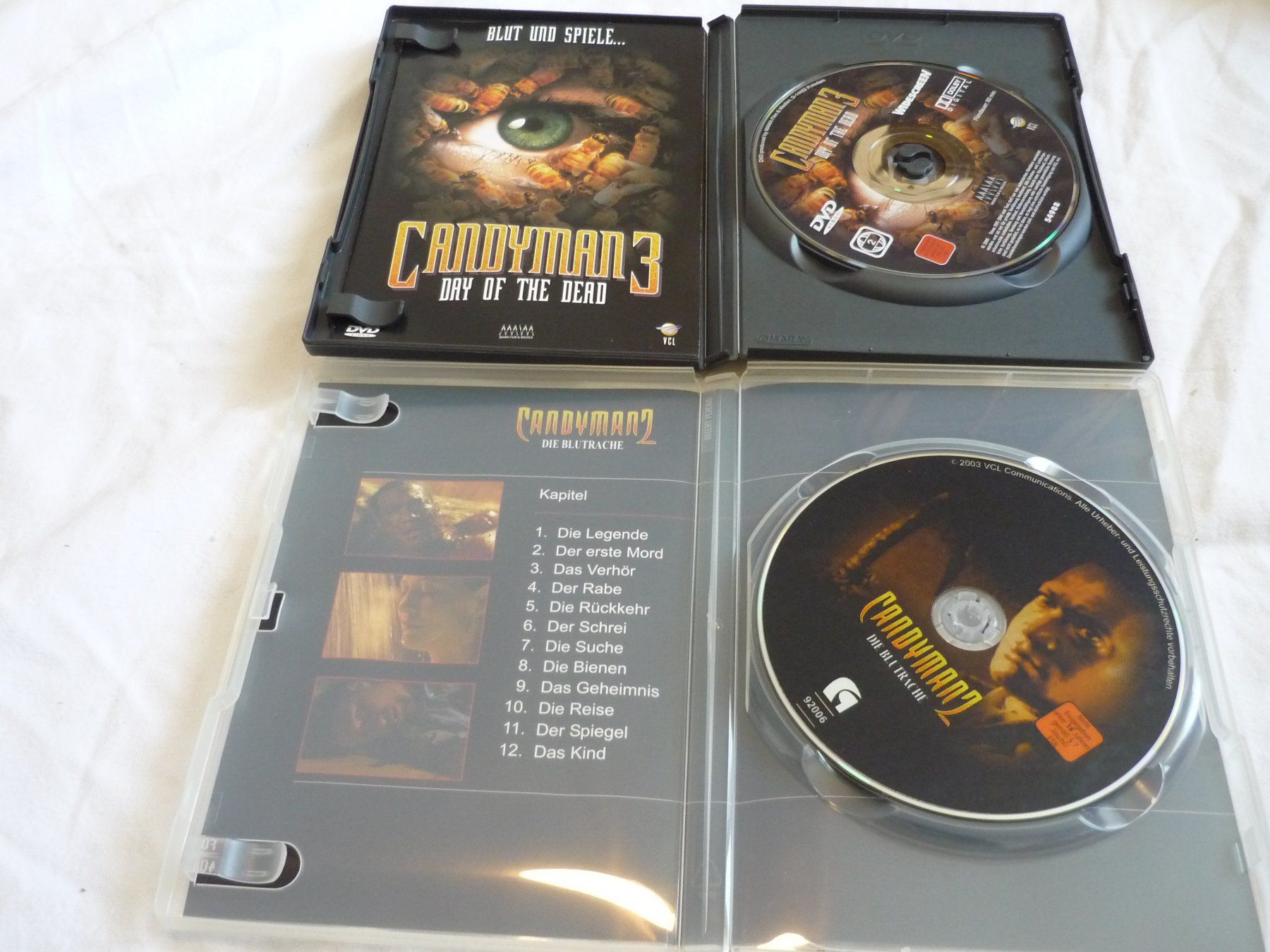 Tutti i DVDs: 4x DVD Horror - Candyman 2 + 3 – Usato da Beringen venduto da zzRegal 3