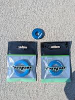 Hope Ahead Kappe und (Shimano) Centerlock Ringe blau - neu