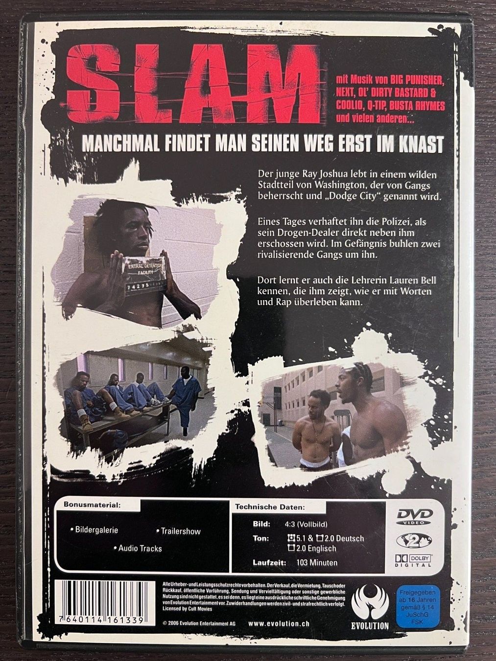 Tutti i DVDs: Slam – Usato da Zürich venduto da FilmFreunde 1