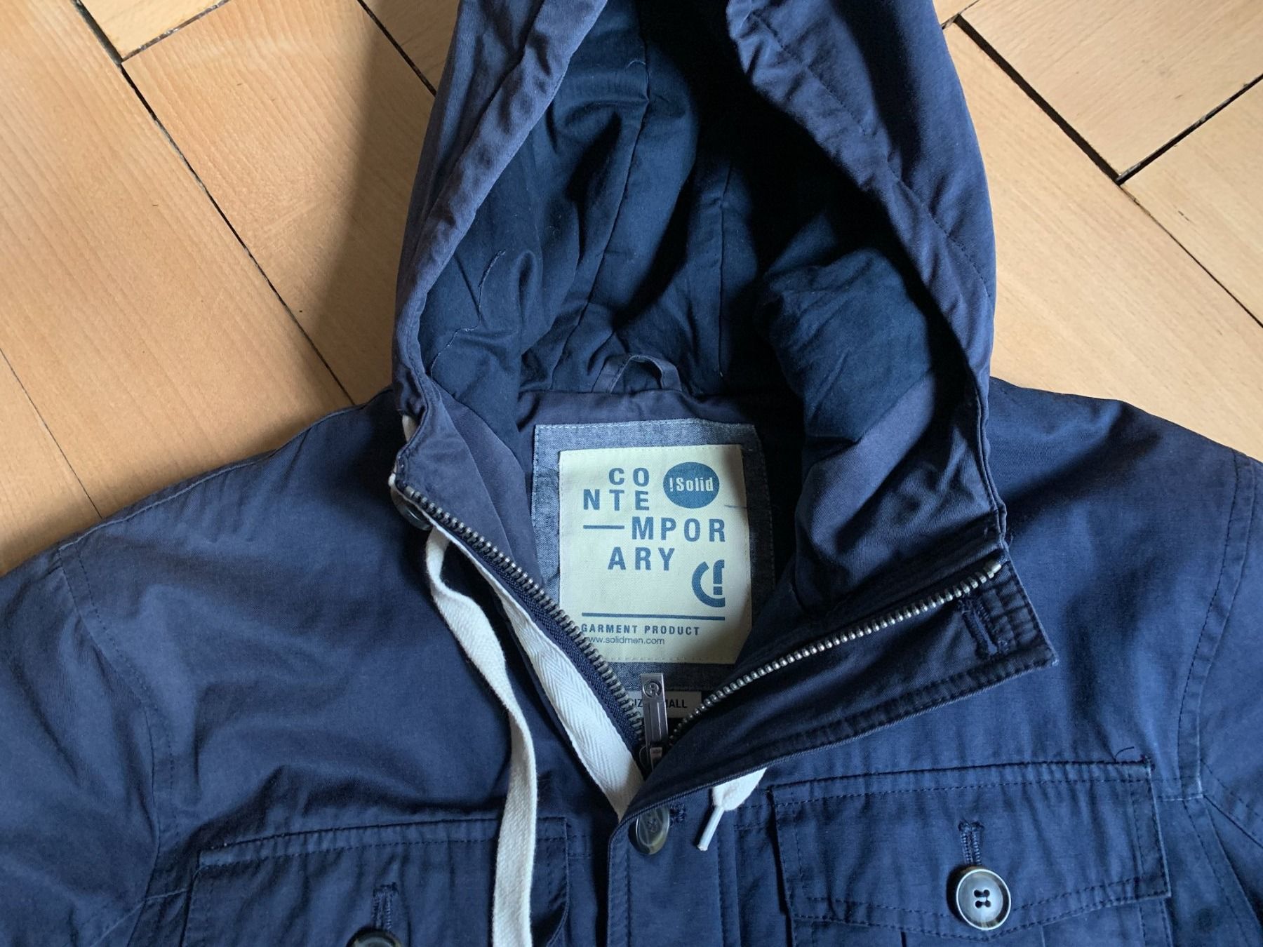Jacken: !SOLID - Jacke dunkelblau S – Gebraucht aus Zürich von Diazaio 4