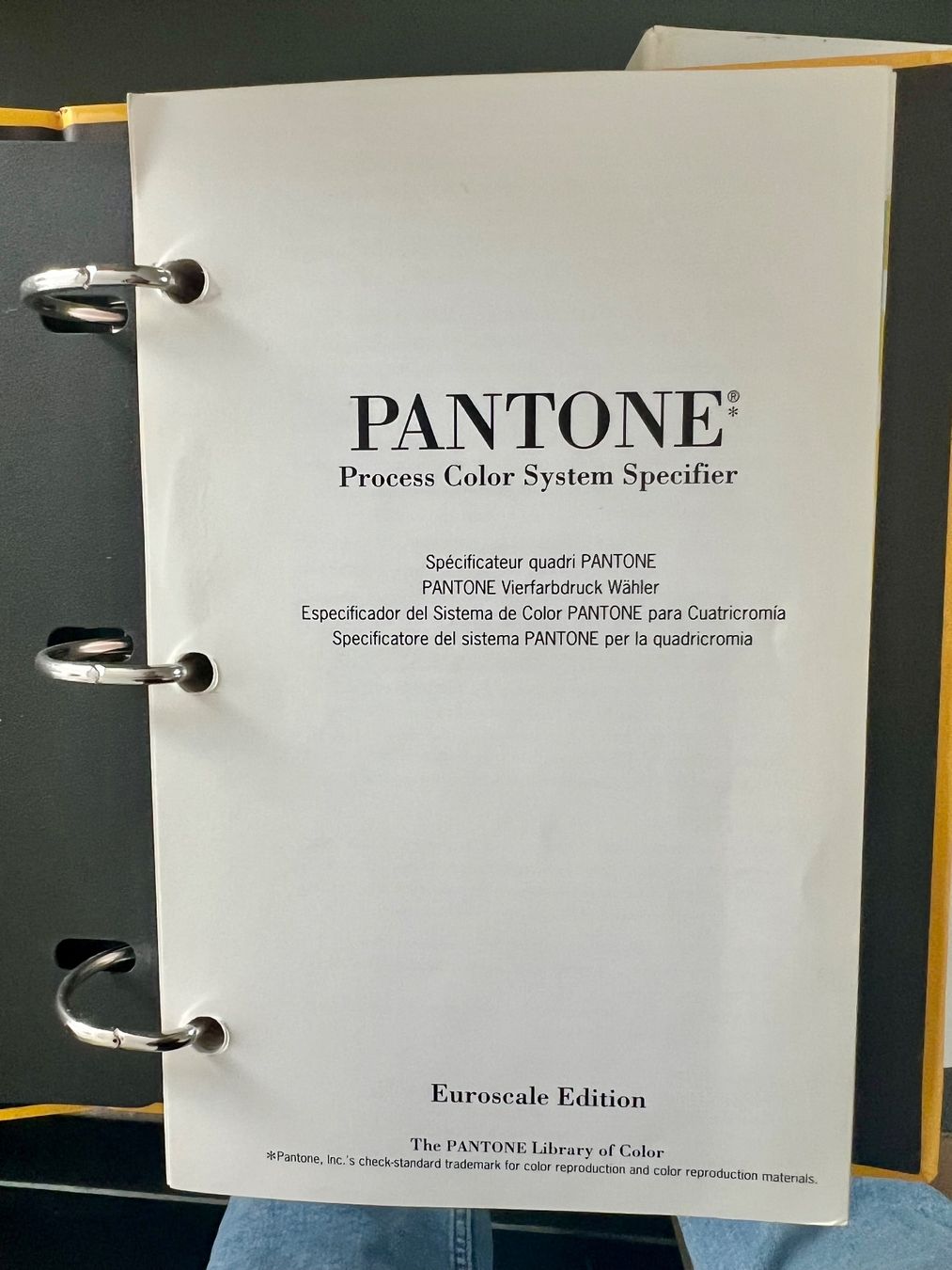 Raccoglitori: 5 Ordner /Bände Pantone Color Guide – Usato da Bolligen venduto da JaMiJe 6