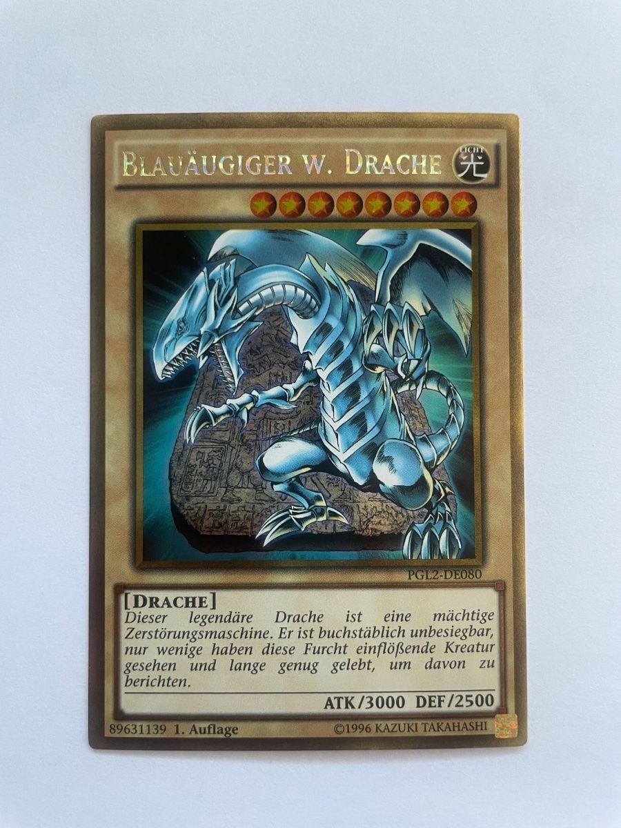 Yugioh Sammelbilder & Trading cards: Gold | Blauäugiger weisser Drache | DE – Neu (gemäss Beschreibung) aus Altstätten SG von ChangeMaker