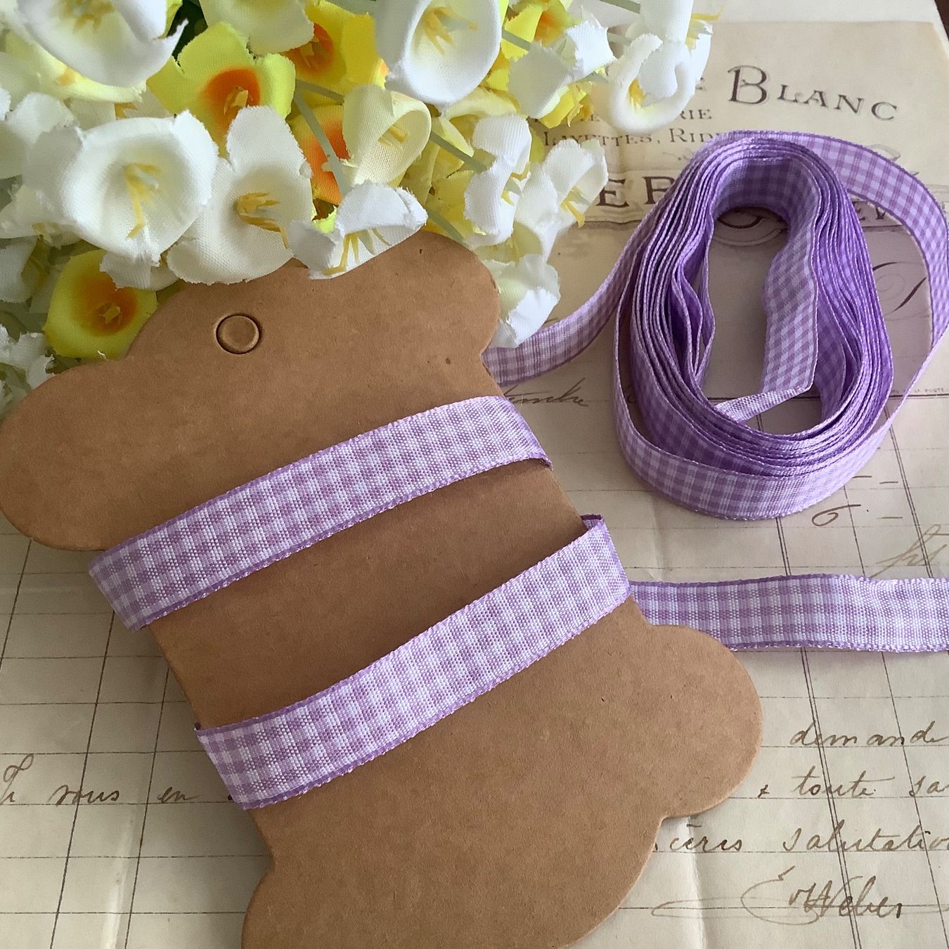 Nastri decorativi: Band Ruban lila violet 4M – Nuovo e nell'imballaggio originale da Meyrin venduto da laservette99