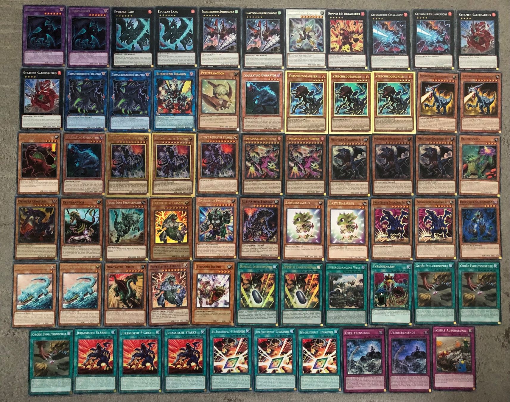 Yugioh Carte collezionabili: YuGiOh Dinosaurier Deck – Usato da Altstätten SG venduto da ChangeMaker 6