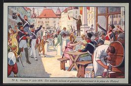Geneve, Les soldats suisses et genevois 
