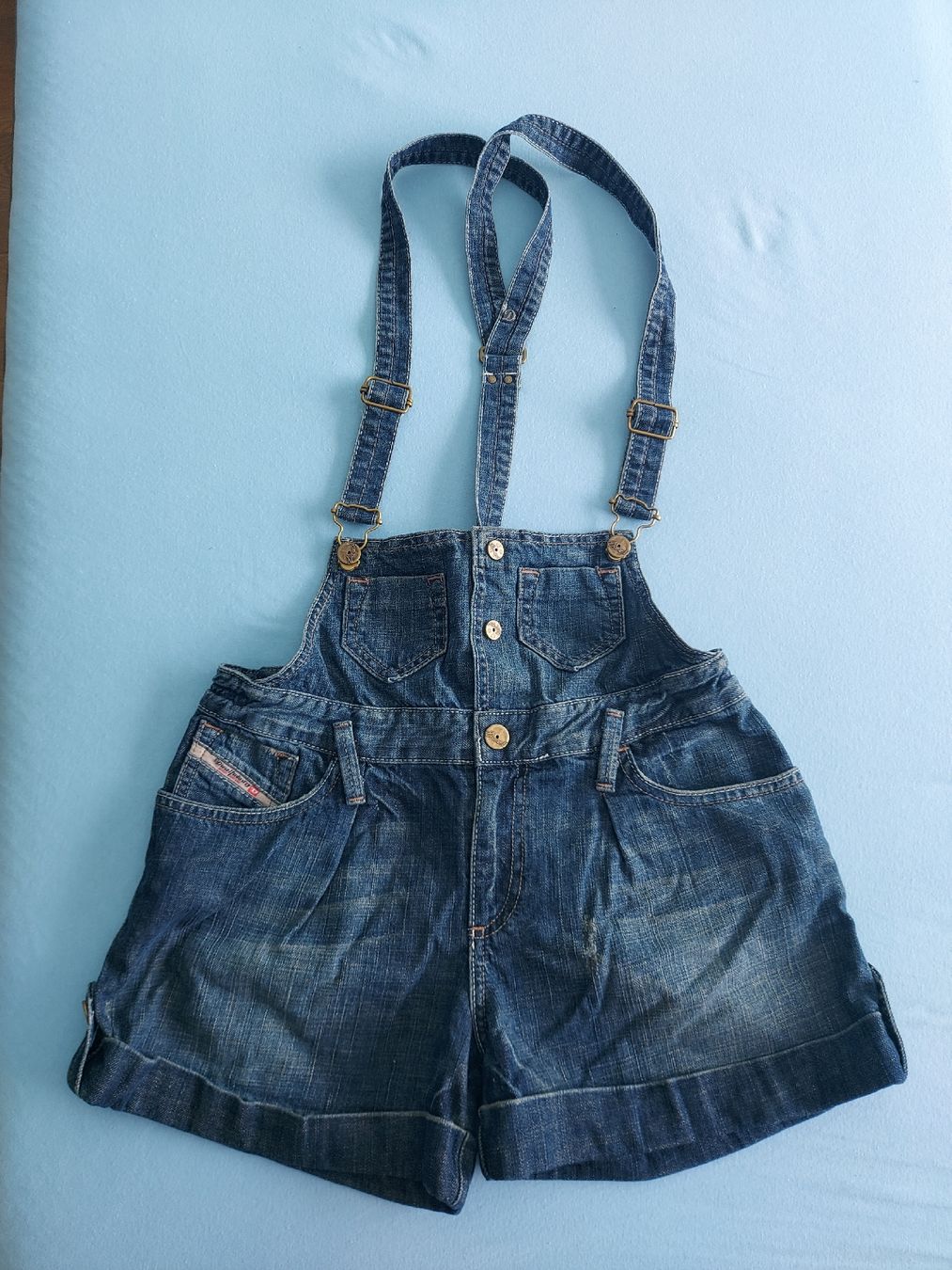 Diesel Pantaloni: salopette Diesel jeans – Usato da tenero venduto da Mam74