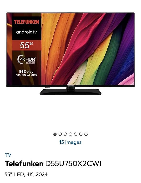 Appareils TV: TV 55 Zoll – D'occasion à Horgen par mar_zcz6