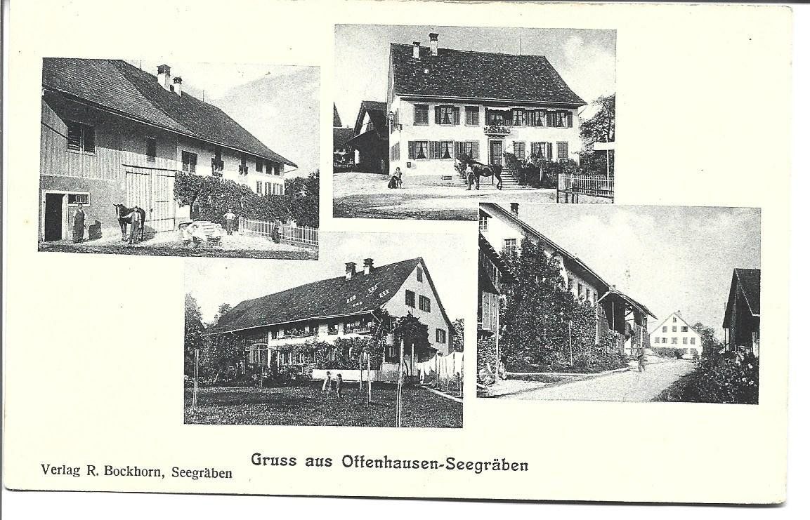 Ansichtskarten: AK Ottenhausen-Seegräben – Gebraucht aus Appenzell von mai25