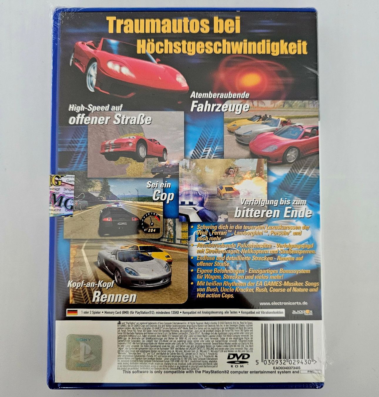 Sony Giochi: Need for Speed Hot Pursuit 2 (PS2) – Usato da Holziken venduto da Miglioregamesnmore 1