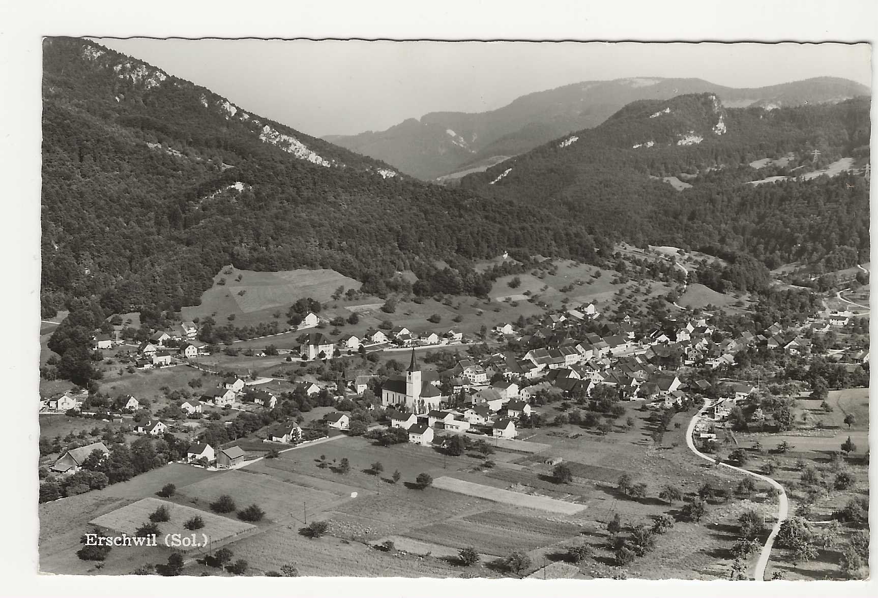 Ansichtskarten: ERSCHWIL /  SO – Gebraucht aus Küttigen von rol_hk98