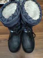 Winterstiefel, gefüttert, Gr. 37, Lila - Schwarz