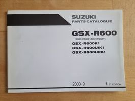 Suzuki GSX-R600 Teilekatalog (2000-2009)