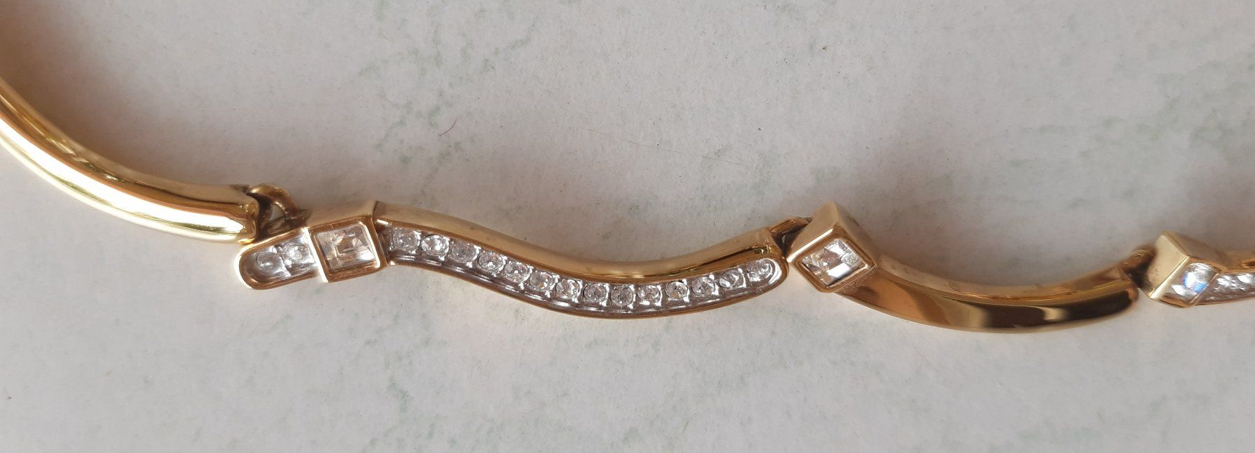 Swarovski Catenine: Wunderschöne Kette von Swarovski – Nuovo (secondo la descrizione) da Arch venduto da Drosselbart 2