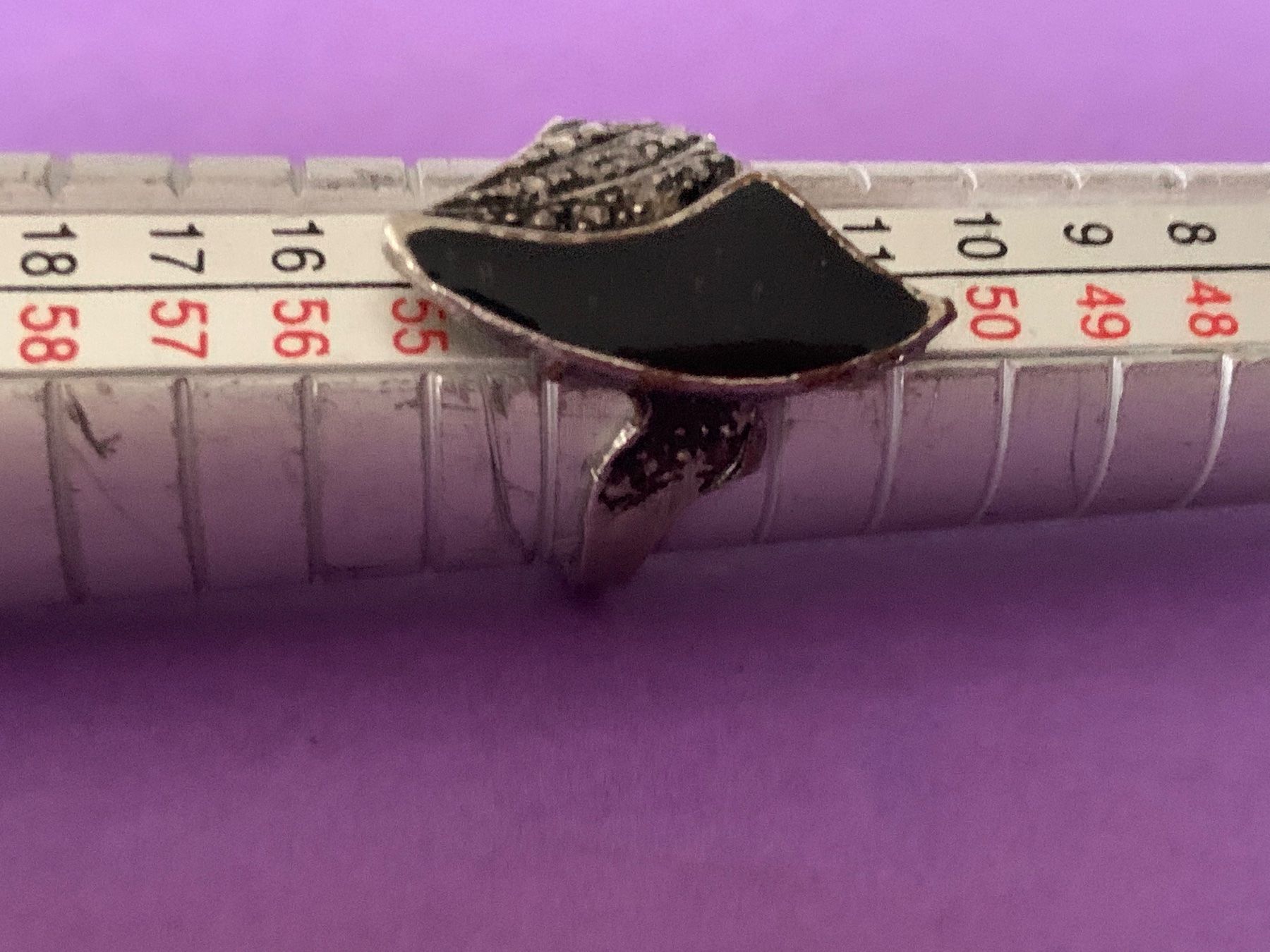 Anelli: Silberring BLACK WING (54) – Usato da Dittingen venduto da Bijoubelle 2