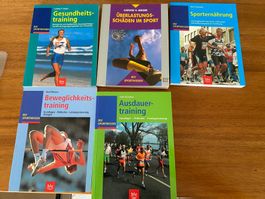 Konvolut 5 Fachbuecher Sport BLV - ganz neu!