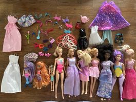 Grosse Barbiesammlung mit viel Zubehör