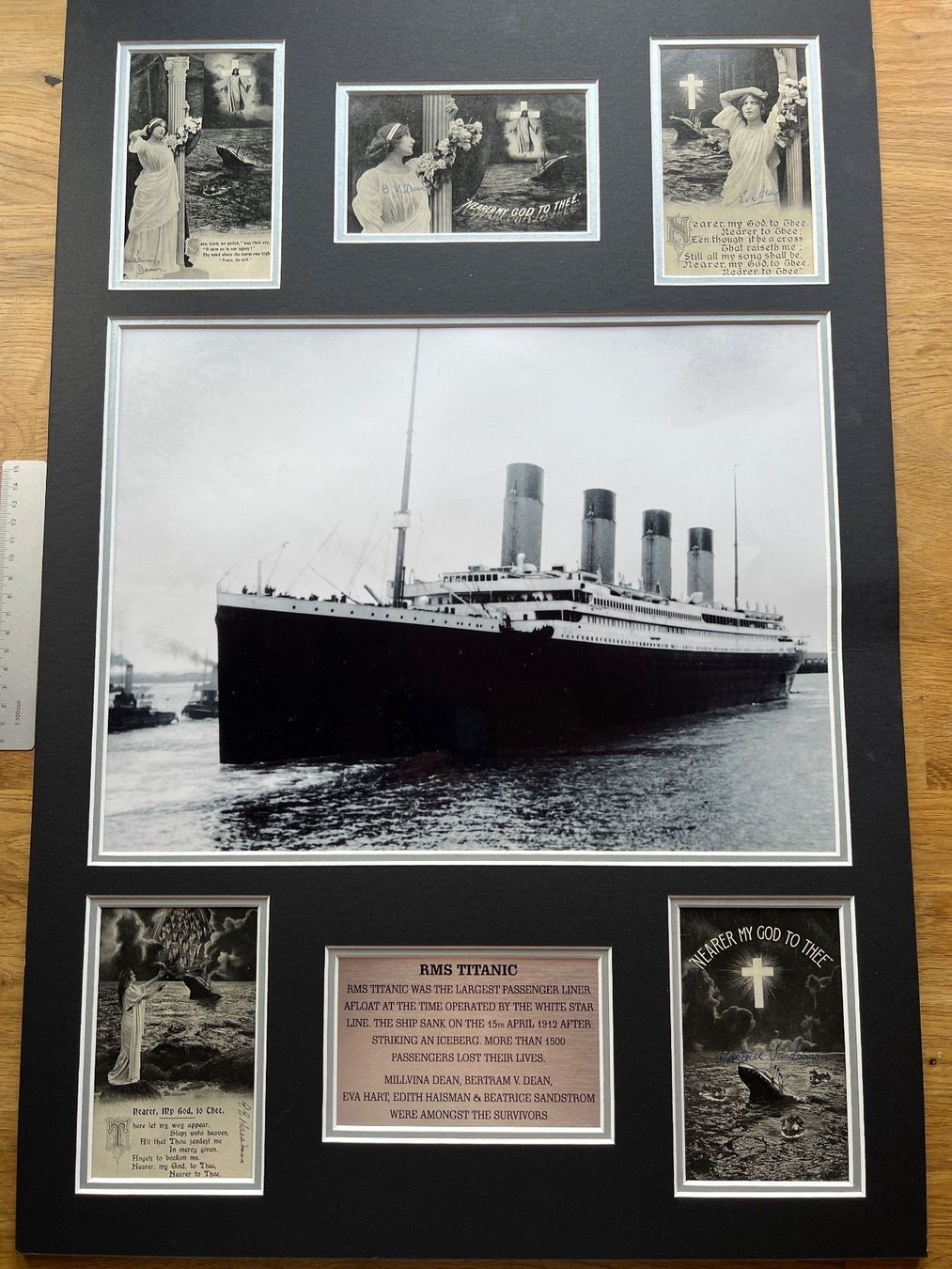 Autografi: Titanic Autogramme original zertifiziert – Nuovo (secondo la descrizione) da Hittnau venduto da workaholic60