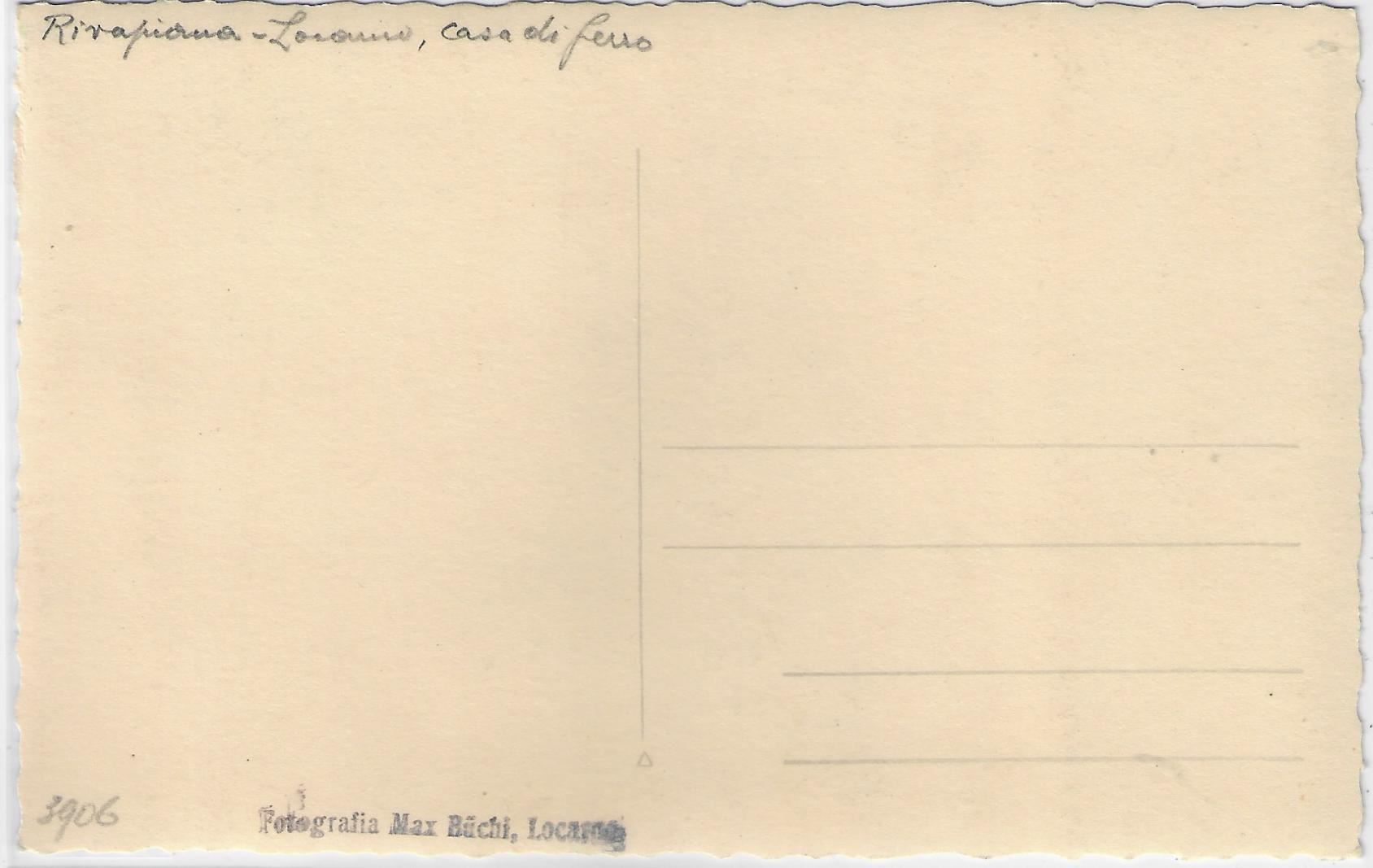 Cartoline postali: Locarno Rivapiana - Chappella – Antico da Ettingen venduto da Kartenplanet 1