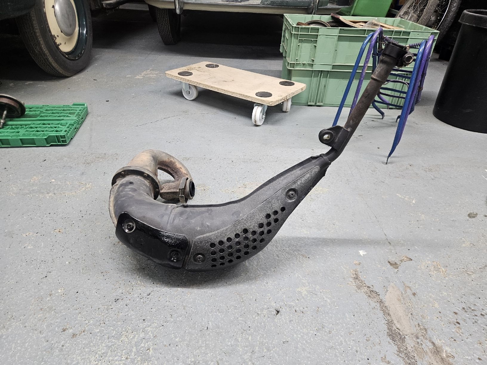 Yamaha Sistemi di scarico: Yamaha DT 125 R Auspuff – Usato da Mellingen venduto da jea_hkf9 1