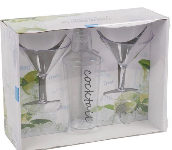Bicchieri: Cocktail Shaker Set 4 Piece + 2 Martini – Nuovo e nell'imballaggio originale da Bülach venduto da StoreInShop.com 4