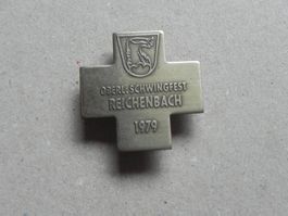 Abzeichen Oberl. Schwingfest Schwingen Reichenbach BE 1979