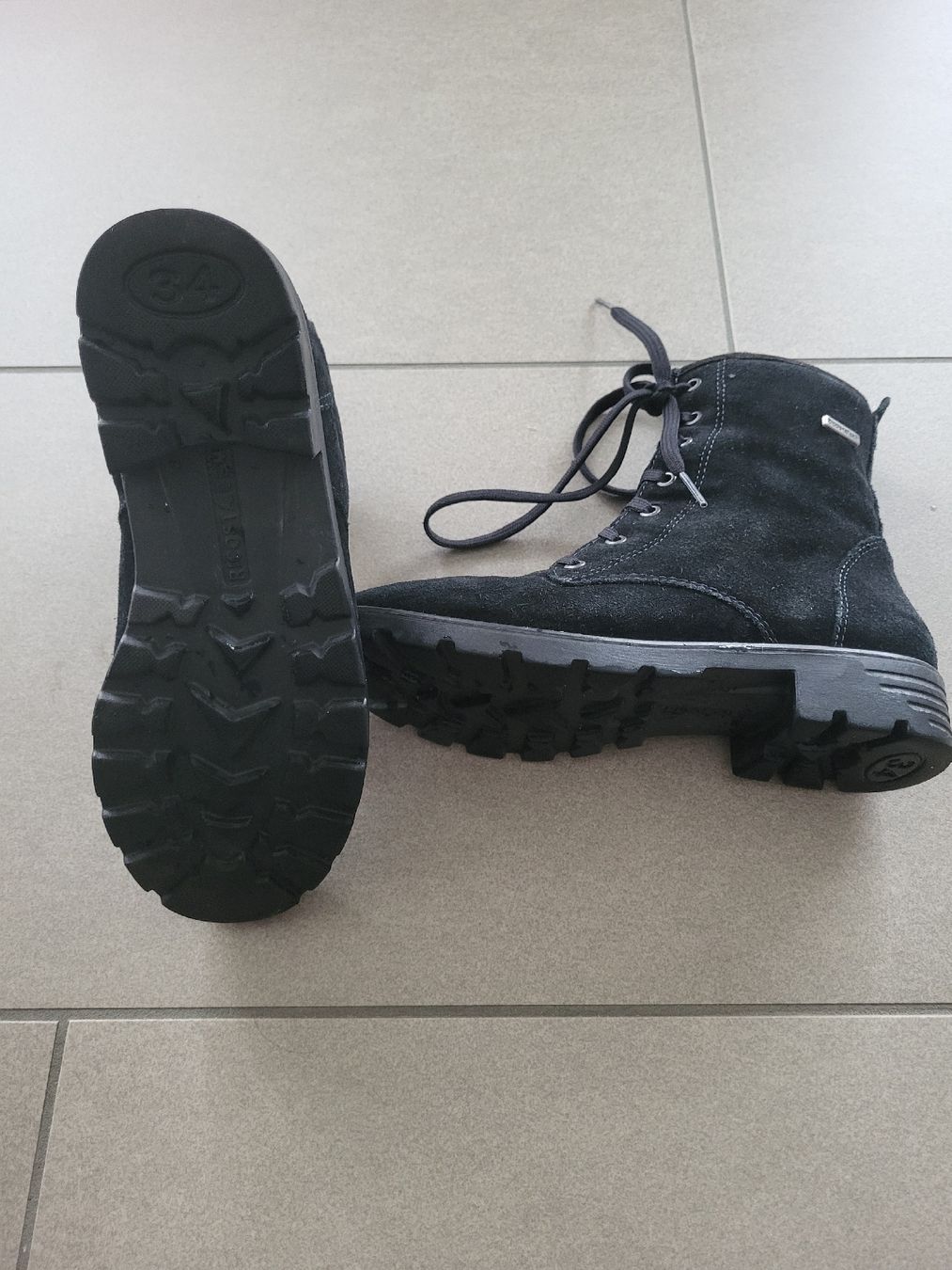 Ricosta Scarpe per ragazze: Winter Stiefelette Ricosta Gr. 34 – Usato da Zollbrück venduto da Huki1 2