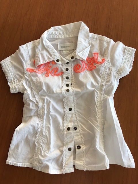 Diesel Camicette, T-shirt & Top: DIESEL Sommerbluse Gr. 6, neuwertig – Nuovo (secondo la descrizione) da Uerikon venduto da MiBreStaef2023