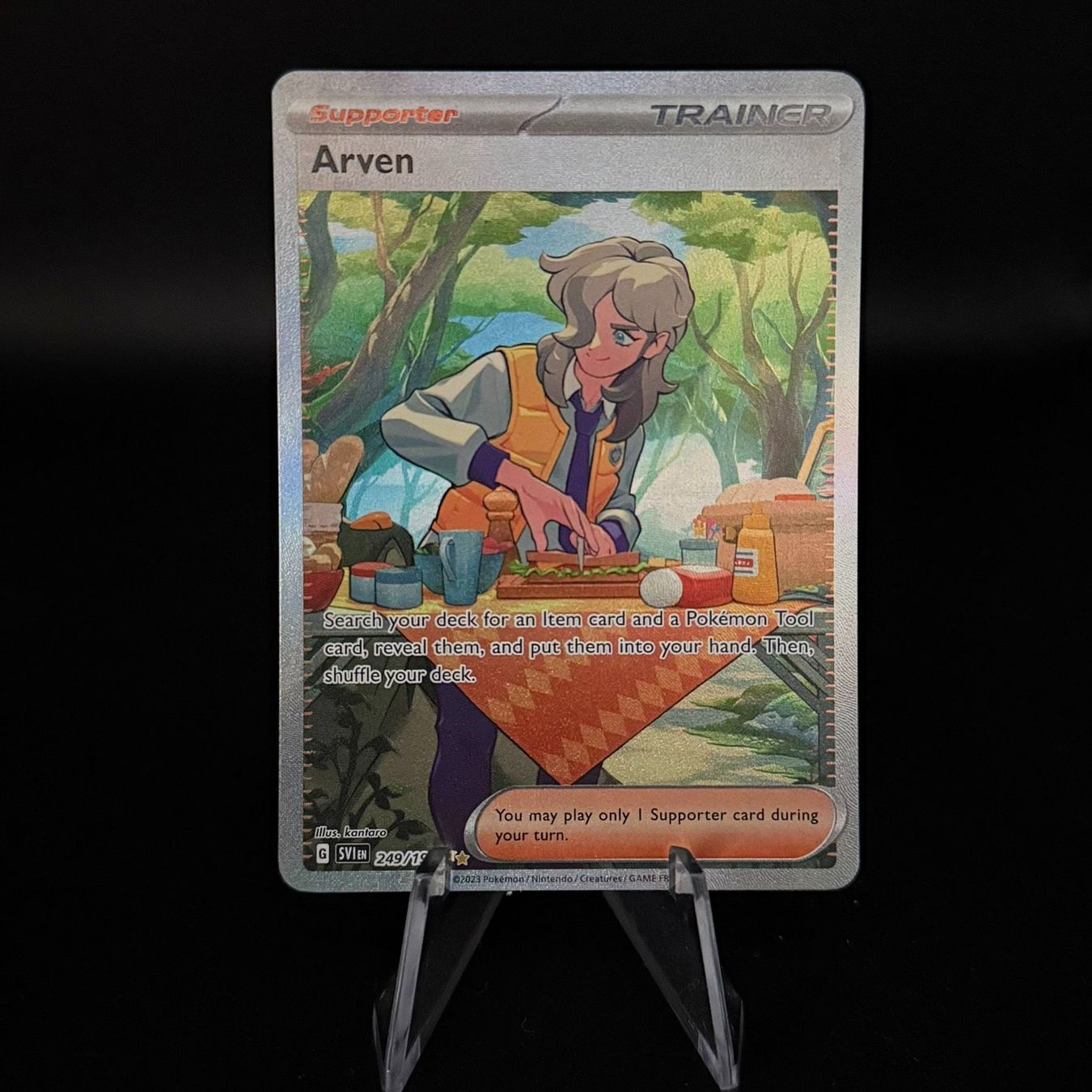 Pokémon Carte collezionabili: Arven #249 Pokemon Scarlet & Violet – Usato da Feuerthalen venduto da Plazatoys