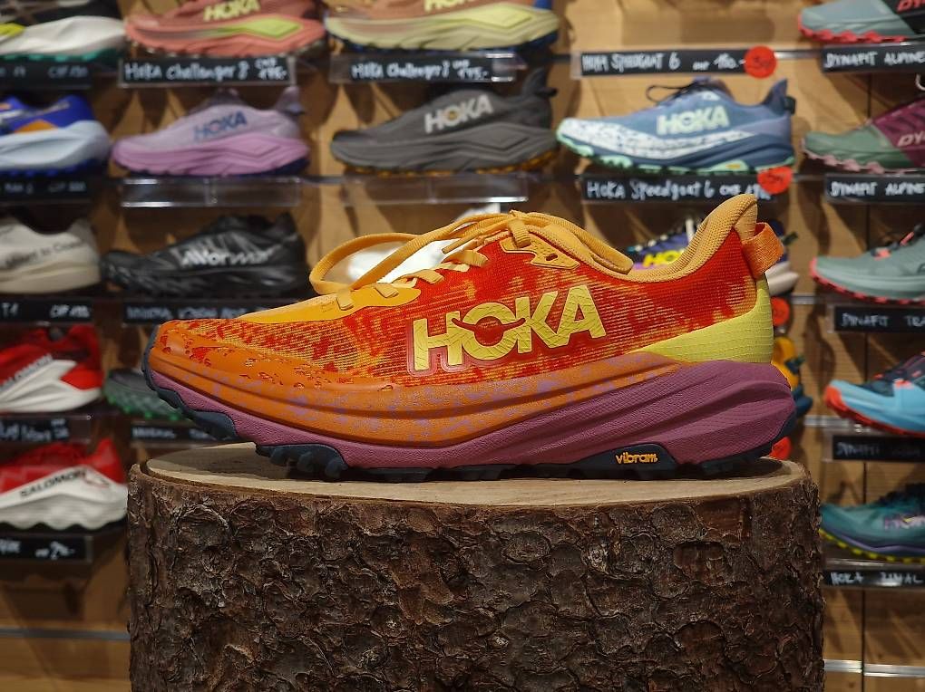 Scarpe da uomo: HOKA SPEEDGOAT 6 MEN ORANGE | TRAILRUNNING SCHUHE – Usato da Grindelwald venduto da Backdoor_Shop