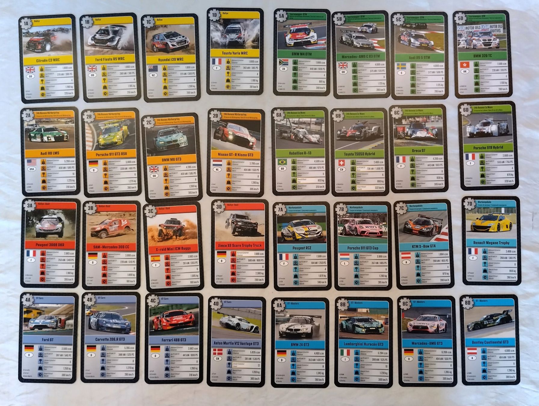 Ravensburger Giochi: Ravensburger Auto Quartett - Car Racing / 32 Karten – Usato da Bellach venduto da JingleJerry 2