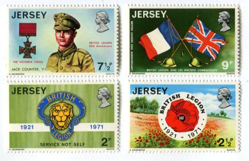 Tutti i francobolli: Briefmarken "Militär". Jersey – Nuovo e nell'imballaggio originale da Basel venduto da Butsch5