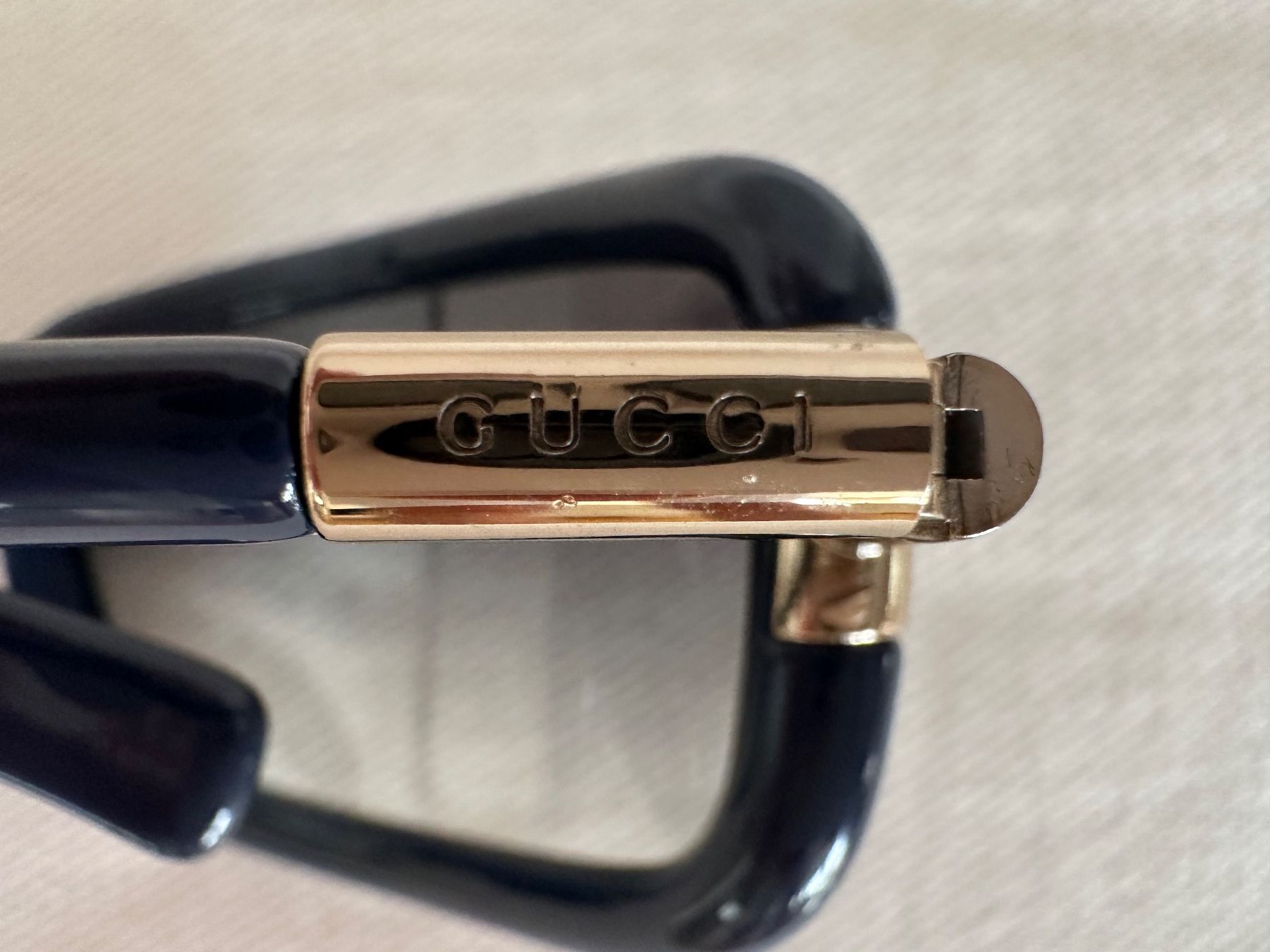 Gucci Occhiali & Lenti: Gucci Sonnenbrille dunkelblau – Usato da Altendorf venduto da davos_7270 2