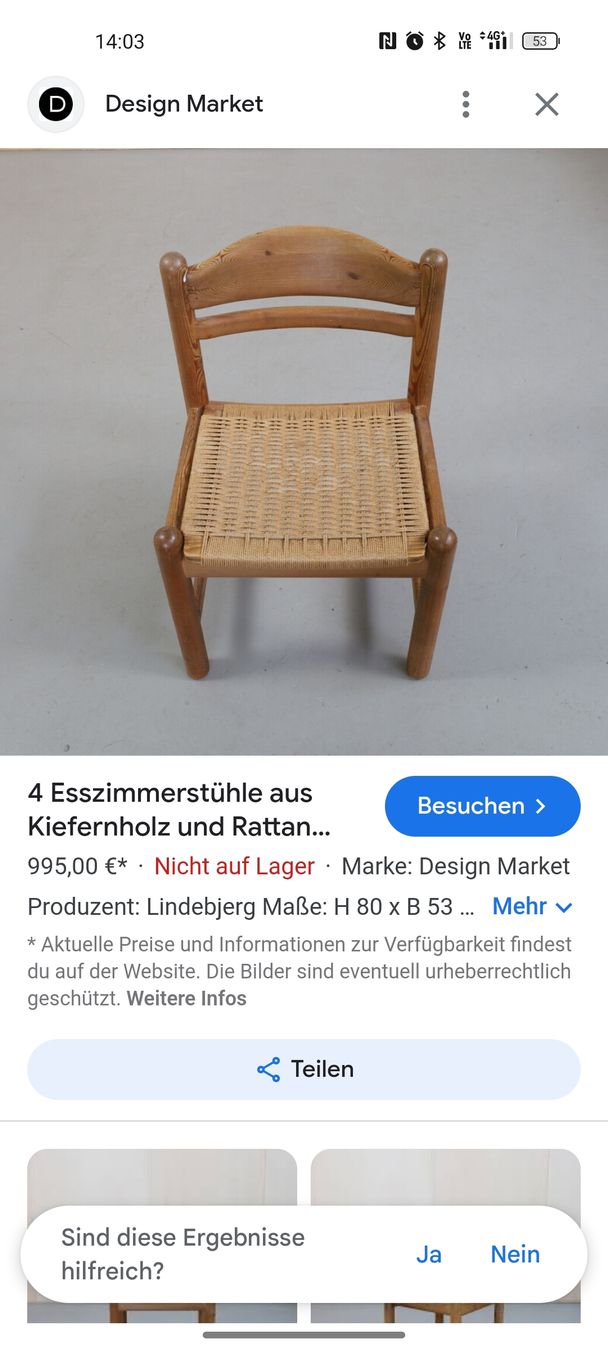 Sedie: danish vintage Design Stuhl – Usato da Winterthur venduto da style-and-design.zrh 6