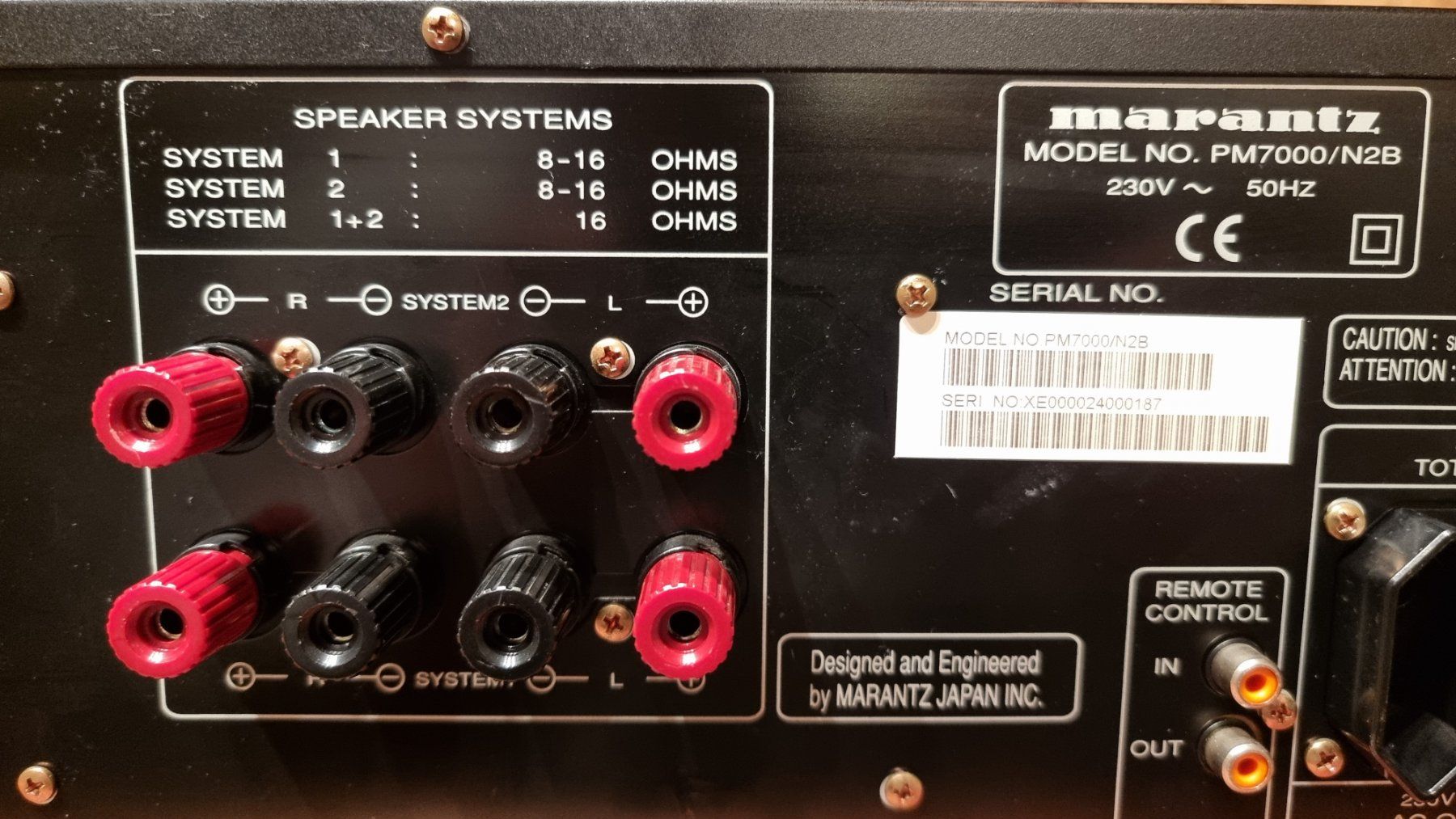 Marantz Amplificatori: Marantz PM-7000 Stereo Verstärker – Usato da Schöfflisdorf venduto da Silvervintage.CH 6